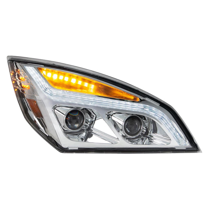 Freightliner Cascadia 2018-2023 all LED projector-style headlight w/LED position light