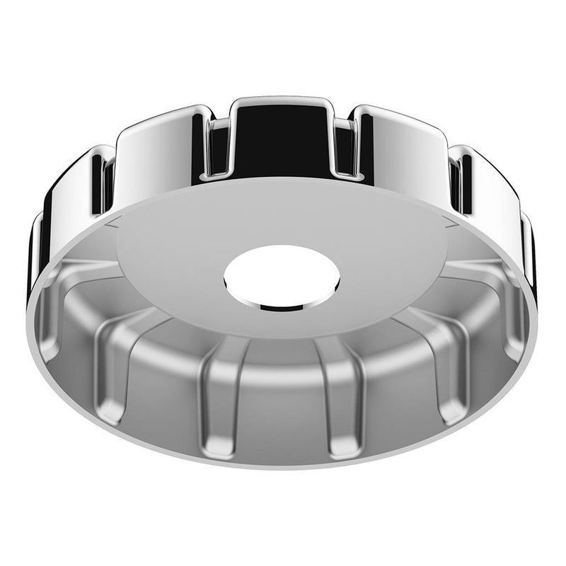 Kenworth chrome plastic fuel cap cover - locking