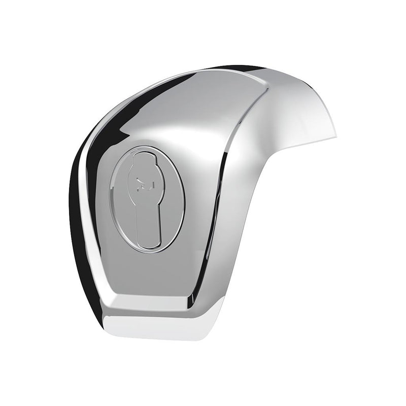 Kenworth T680 2013-2021 chrome plastic replacement steering wheel horn pad