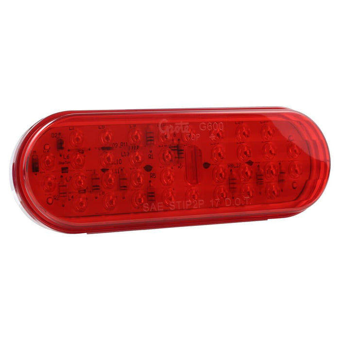 Grote 60 Series Hi Count Red oval LED stop/turn/tail light