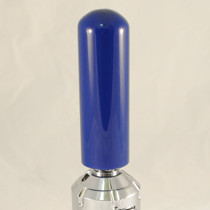 4" long x 1.3" diameter rod gear shift knob w/ 1/2" x 13 adapter