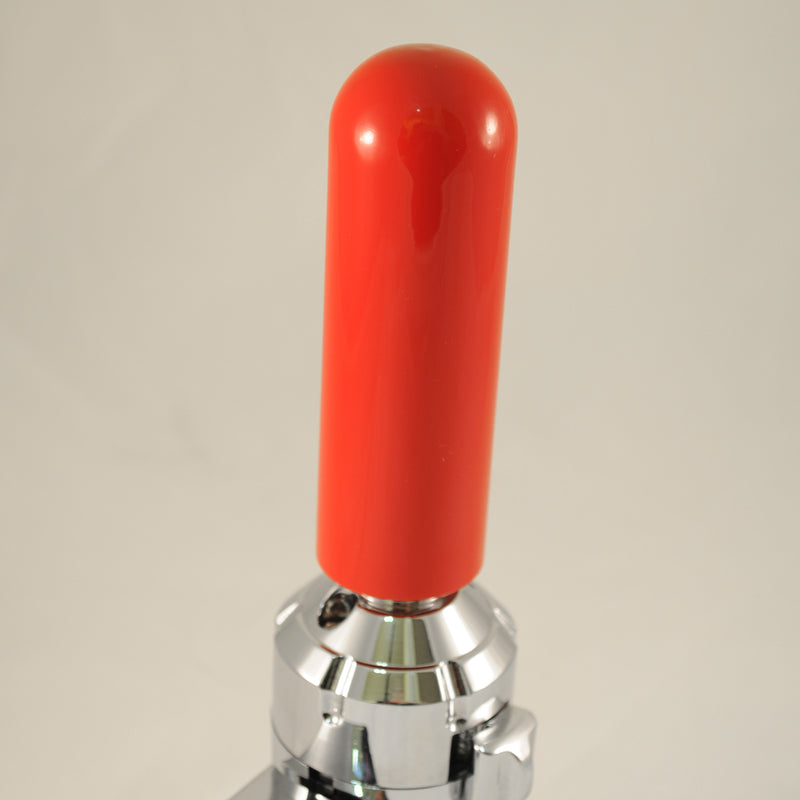 4" long x 1.3" diameter rod gear shift knob w/ 1/2" x 13 adapter