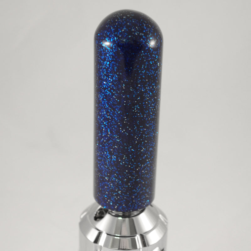 4" long x 1.3" diameter rod gear shift knob w/ 1/2" x 13 adapter