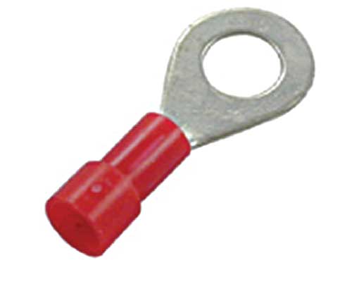 22-18 gauge stud vinyl ring terminal - select a size