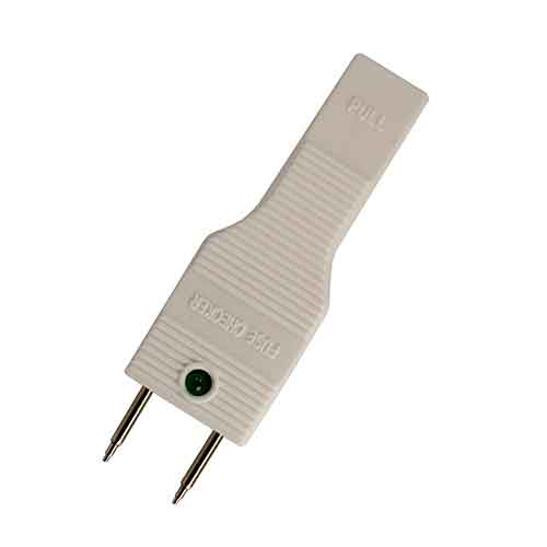 ATC/ATO & Mini Fuse Puller/Tester Tool comes w/ (2) LR41 alkaline batteries - 1 piece