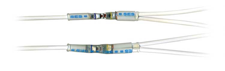 Multi-wire heat shrink & crimp seal butt connector - 5 pieces