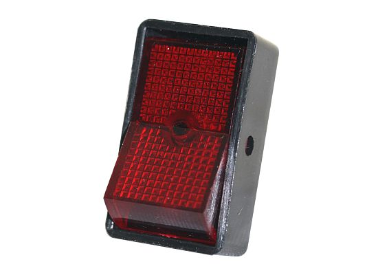 16 AMP @ 12 Volt S.P.S.T. On/Off jumbo rocker switch - SINGLE