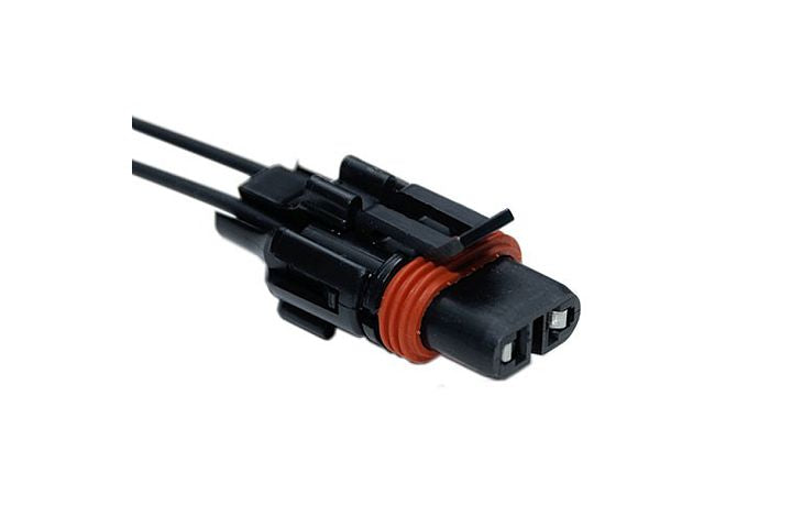 2-wire GM & Ford headlight & fog light connector pigtail (metri-pack 280 series) - SINGLE