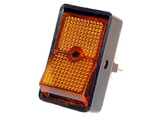 16 AMP @ 12 Volt S.P.S.T. On/Off jumbo rocker switch - SINGLE