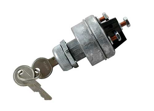 4 position ignition switch w/ keys - SINGLE