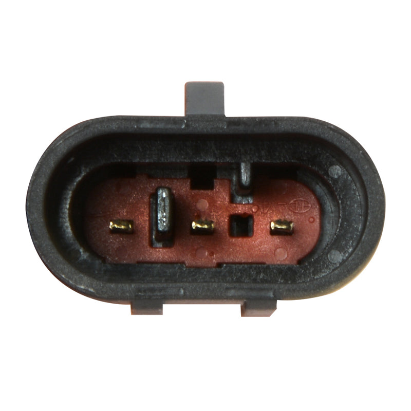 Male Delphi-style 3 prong pin to standard right angle 3 offset pin wire adapter harness