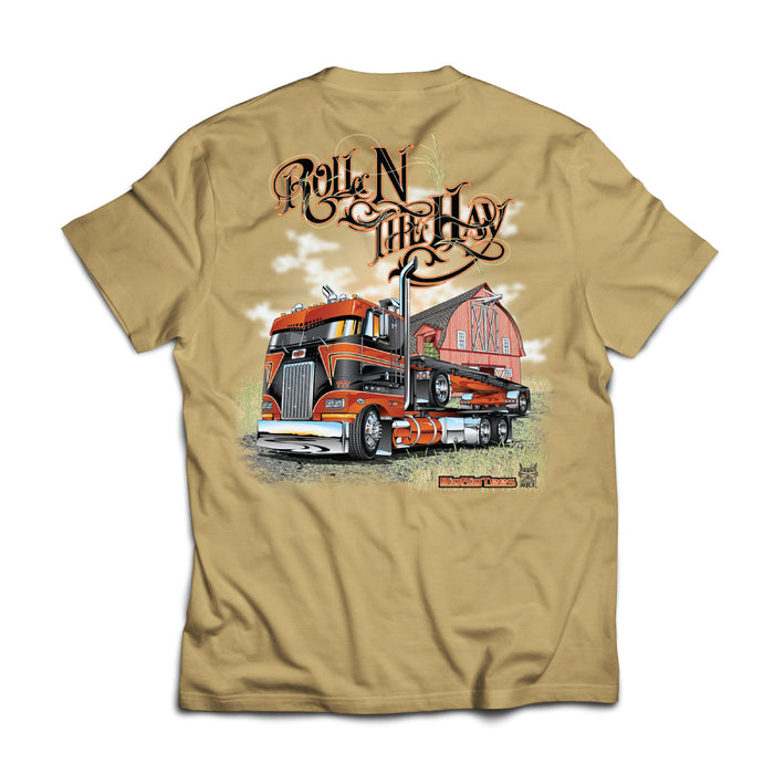 Roll N The Hay trucker tee shirt