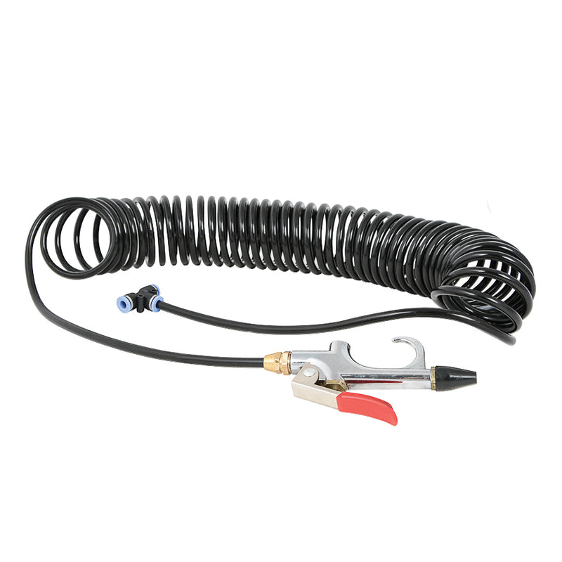 Heavy duty air blow gun kit - includes 27 foot hose, handle, and hardware