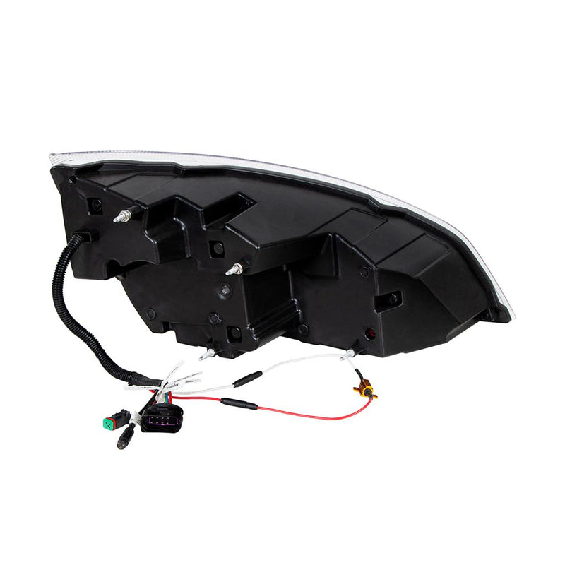 Freightliner Cascadia 2018-2022 all LED projector-style headlight assembly with sequential turn signal and daytlme running light - SINGLE