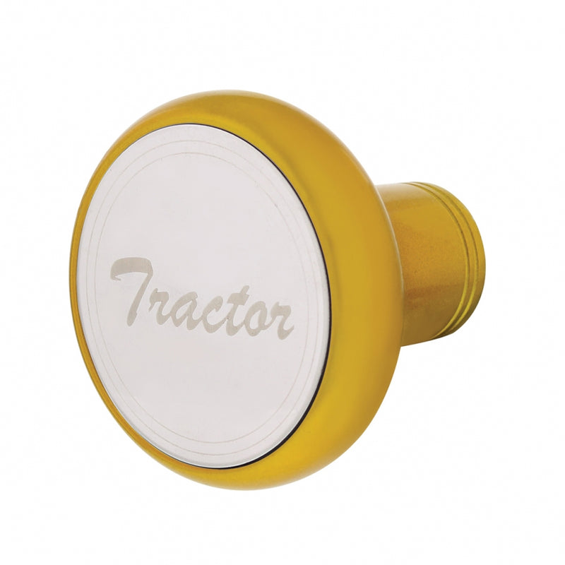 "Electric Yellow" Tractor/Trailer screw-on air brake knob