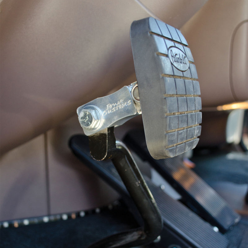 2" billet aluminum clutch pedal extender