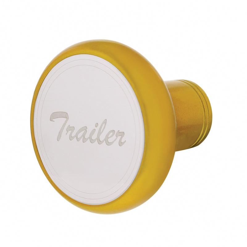 "Electric Yellow" Tractor/Trailer screw-on air brake knob
