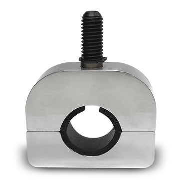 Plain billet aluminum steering wheel spinner clamp ONLY