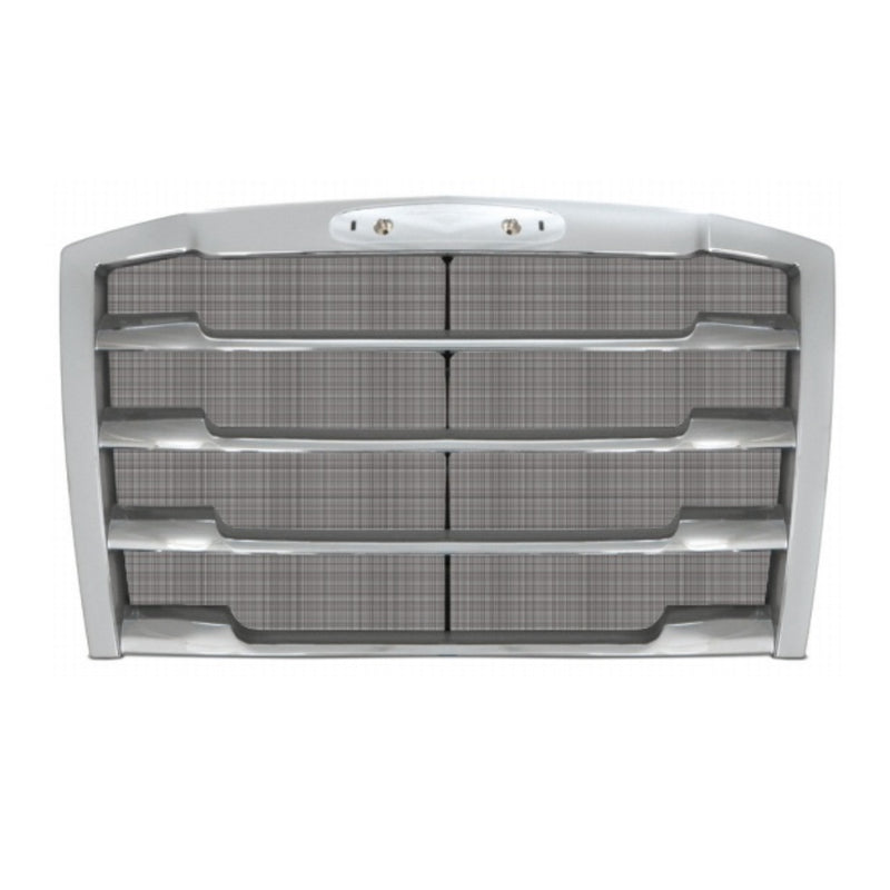 Freightliner Cascadia 2017-2022 chrome plastic grill w/inner bug screen