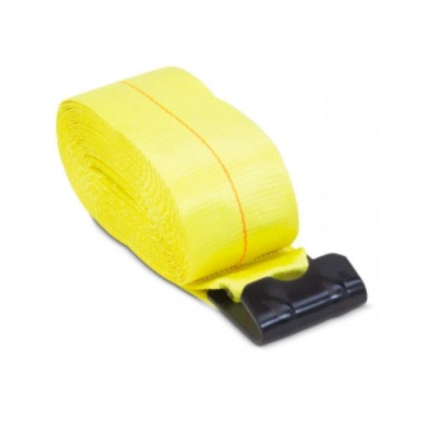 4" x 30' heavy duty winch strap with hook