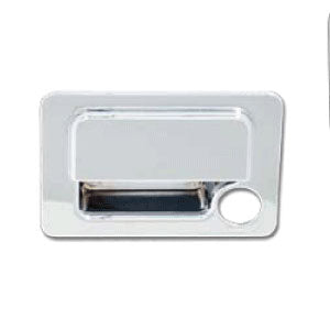 Peterbilt 379/387/389 2006+ chrome plastic glove box latch cover