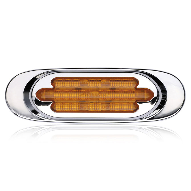 Maxxima amber millennium-style 13 diode LED marker light