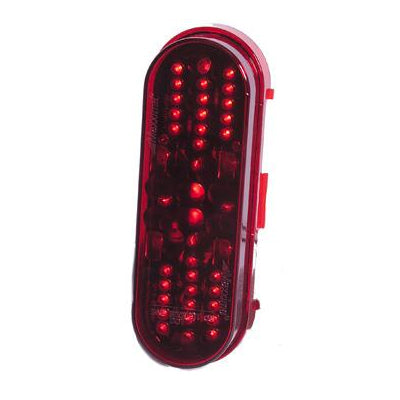 Maxxima red oval 42 diode LED stop/turn/tail light
