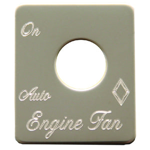 Rockwood Peterbilt stainless steel switch plate