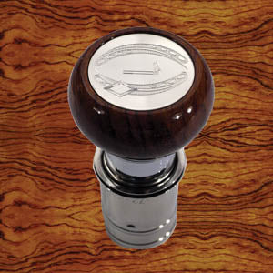 Rockwood African Rosewood/billet aluminum cigarette lighter