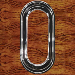 Rockwood Peterbilt -2005 chrome plastic interior door view window trim