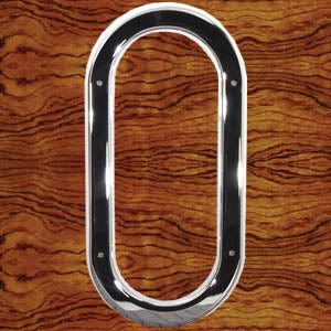 Rockwood Peterbilt 359/379 -2004 chrome plastic exterior door view window trim