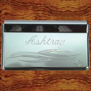 Rockwood Peterbilt -2005 stainless steel ashtray cover w/flourish