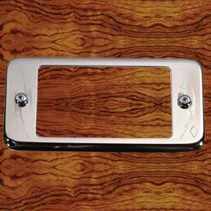 Rockwood Peterbilt -2000 stainless steel "A" panel pocket cover