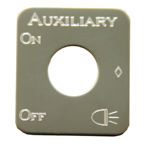 Rockwood Kenworth stainless steel switch plate