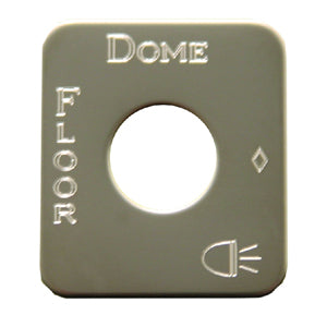 Rockwood Kenworth stainless steel switch plate