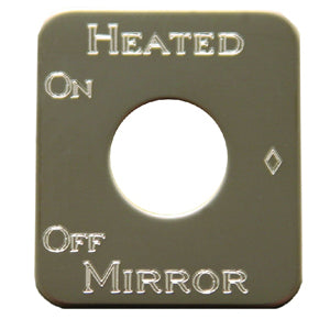 Rockwood Kenworth stainless steel switch plate