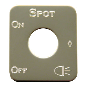 Rockwood Kenworth stainless steel switch plate