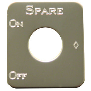 Rockwood Kenworth stainless steel switch plate