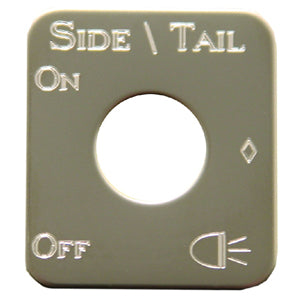 Rockwood Kenworth stainless steel switch plate