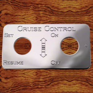 Rockwood Kenworth stainless steel switch plate