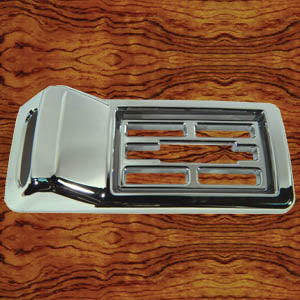 Rockwood Kenworth 2002-2005 chrome plastic dash vent cover - Driver's Side