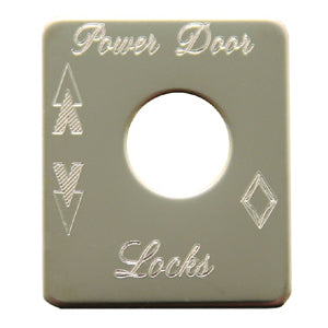 Rockwood Peterbilt stainless steel switch plate