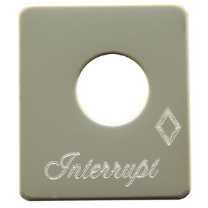 Rockwood Peterbilt stainless steel switch plate