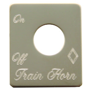 Rockwood Peterbilt stainless steel switch plate