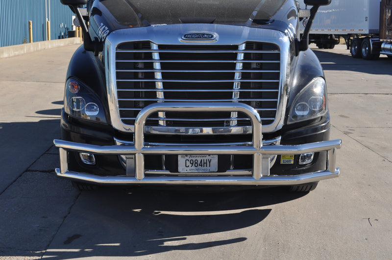 Universal stainless steel grill guard - mounting brackets sold separately