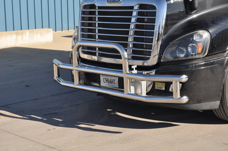 Universal stainless steel grill guard - mounting brackets sold separately