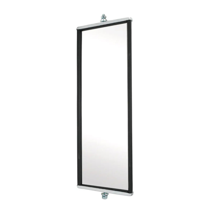 Aluminum 6" x 16" West Coast style truck mirror - SINGLE