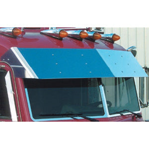 Peterbilt 379 -1998 UltraCab 14.5" stainless steel drop visor