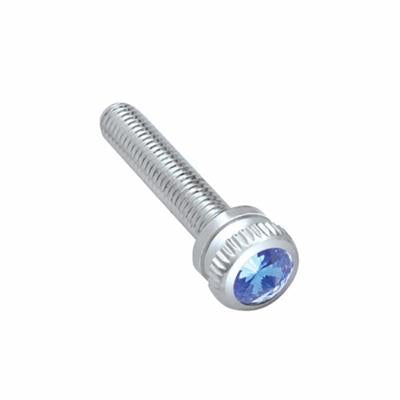 Kenworth 2002+ chrome dash screw with jewel - 6/PACK