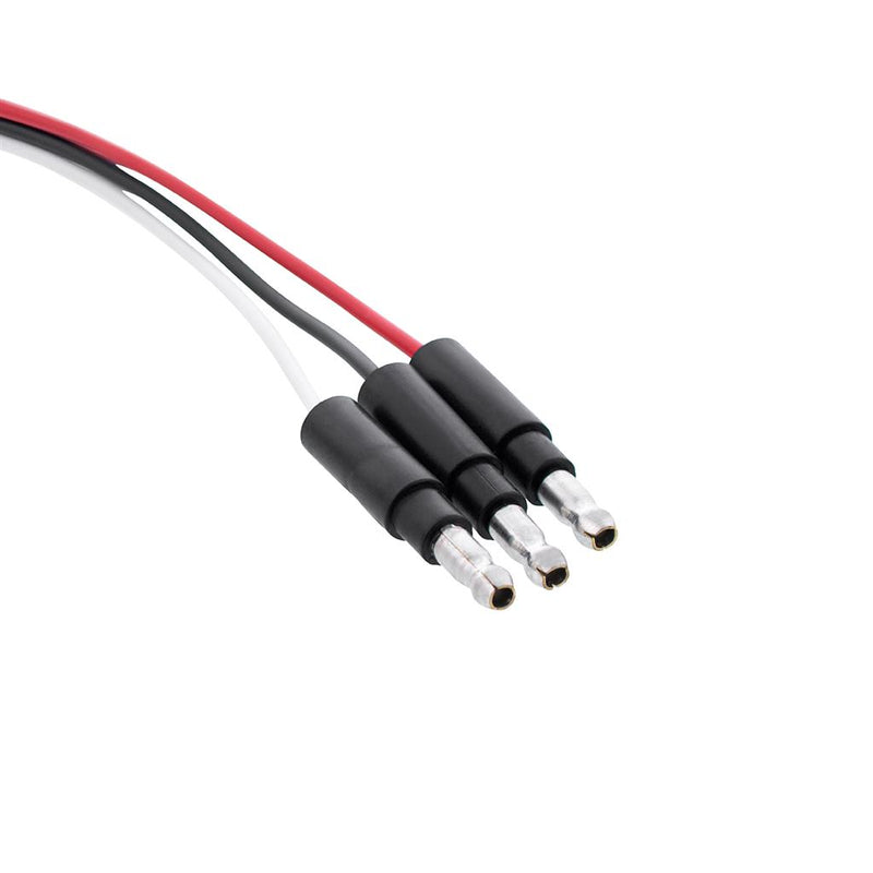 Dual function 4 diode LED mini watermelon light with rubber grommet, chrome bezel - SINGLE